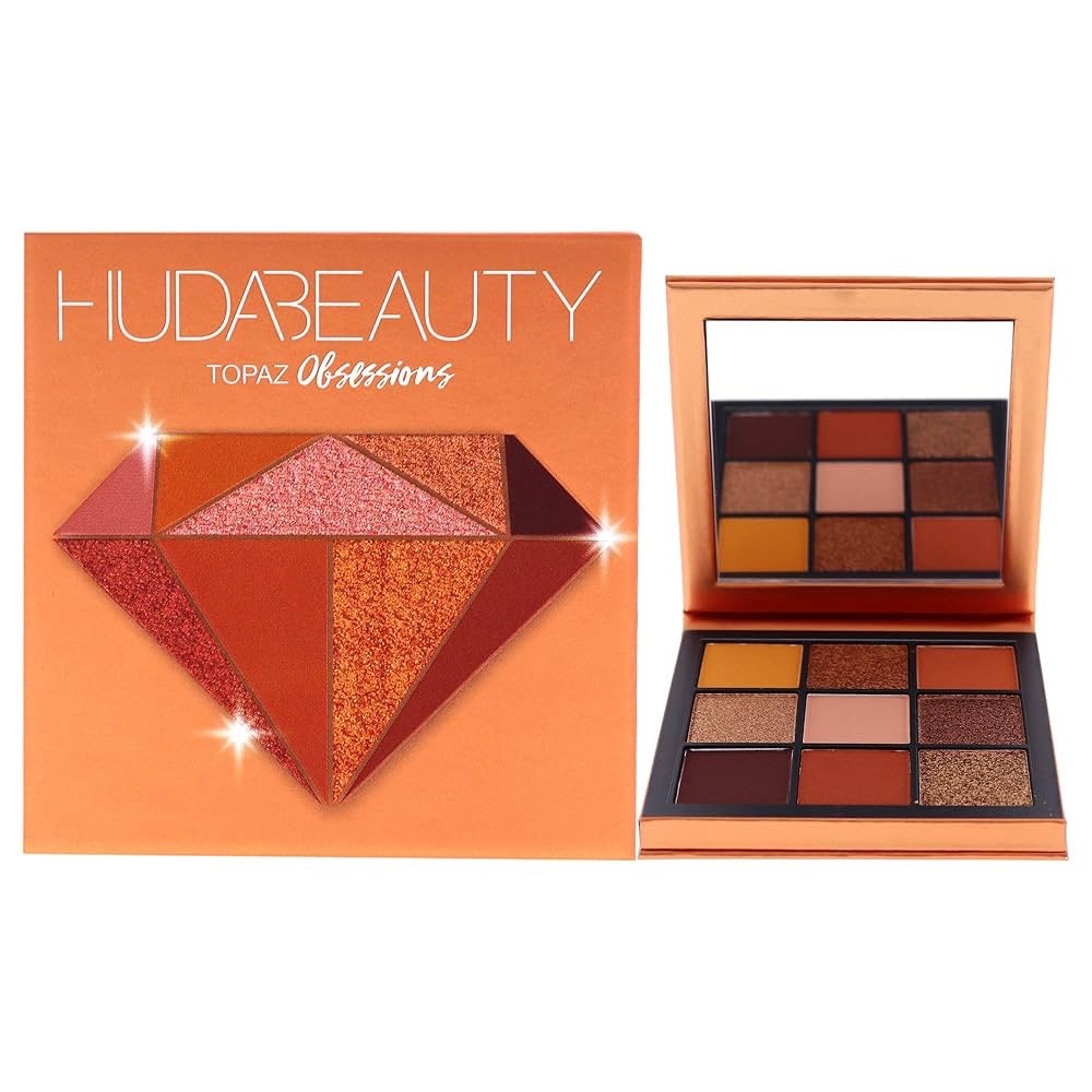 HUDA BEAUTY Topaz Obsessions Palette with Rich Warm Shades